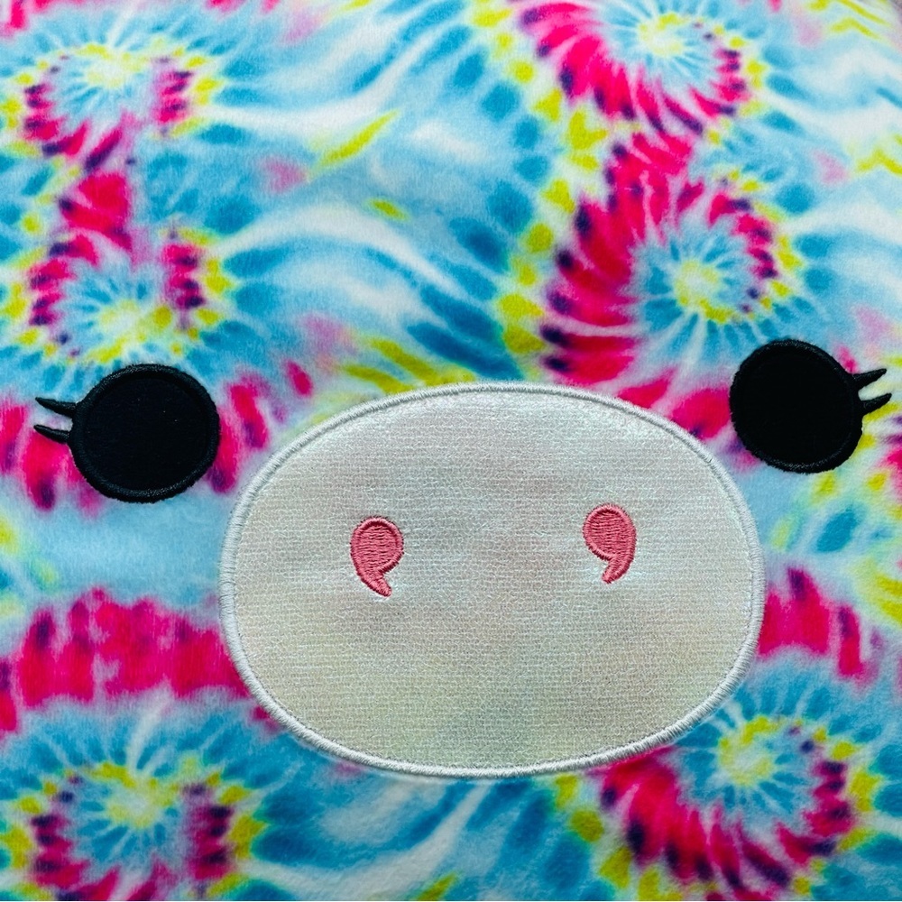 Squishmallows 16” Atlas Fun Color Tie Dye Unicorn Plush Stuffed Animal. - Picture 9 of 10